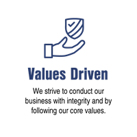 Values Driven Our Mission